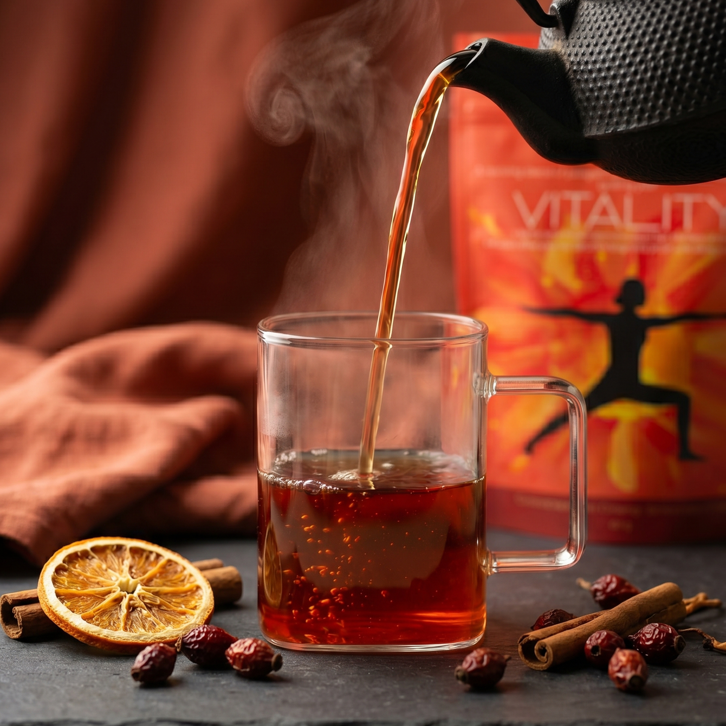 Vitality | Energy & Vitality Loose Leaf Mushroom & Herb Tea | 60g