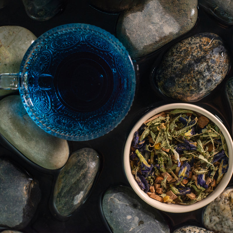 Unwind | Evening Calm & Relaxation Loose Leaf Mushroom & Herb Tea | 60g