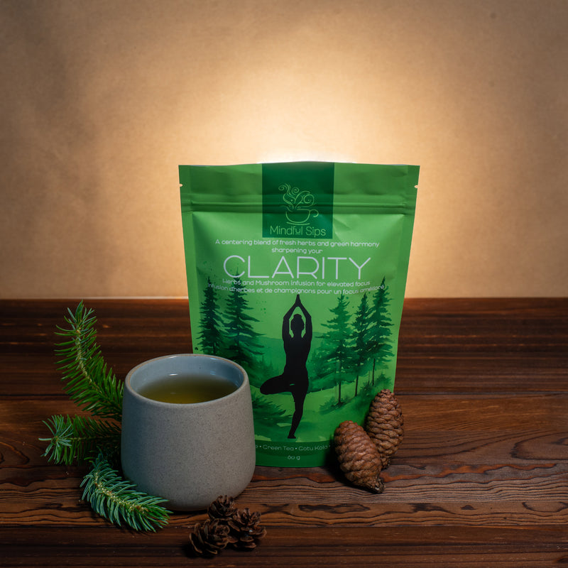 Clarity | Focus & Clarity Loose Leaf Mushroom Herb Tea | 60g