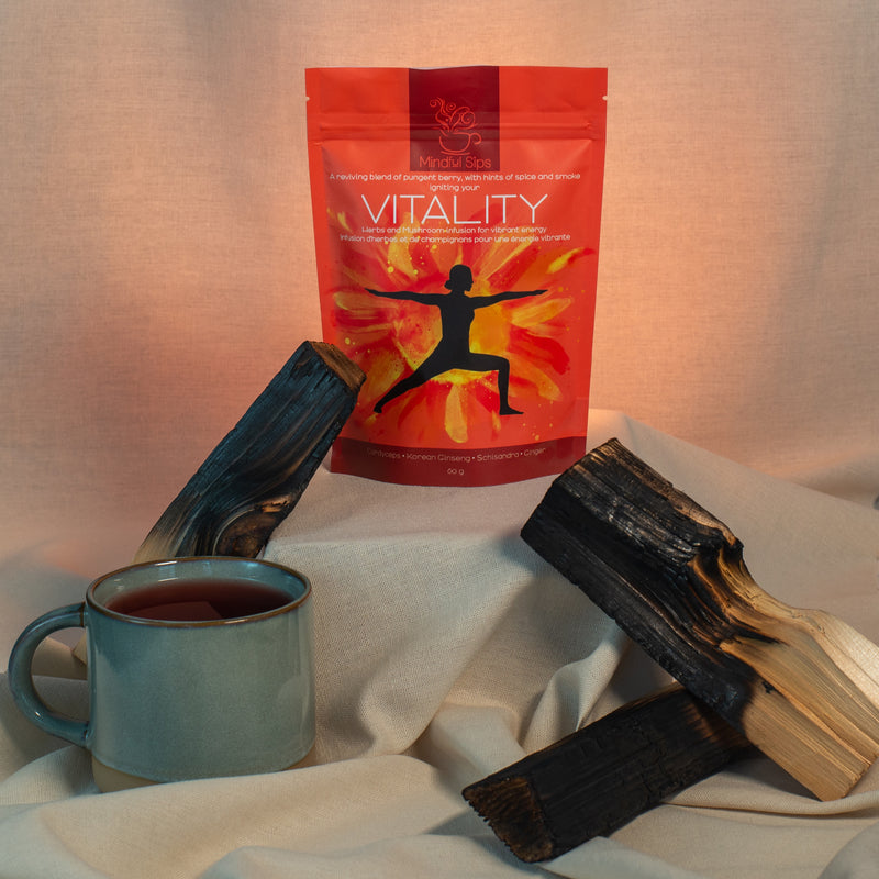 Vitality | Energy & Vitality Loose Leaf Mushroom & Herb Tea | 60g