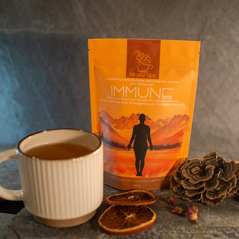 Immune | Immune Support Loose Leaf Mushroom Herb Tea | 60g